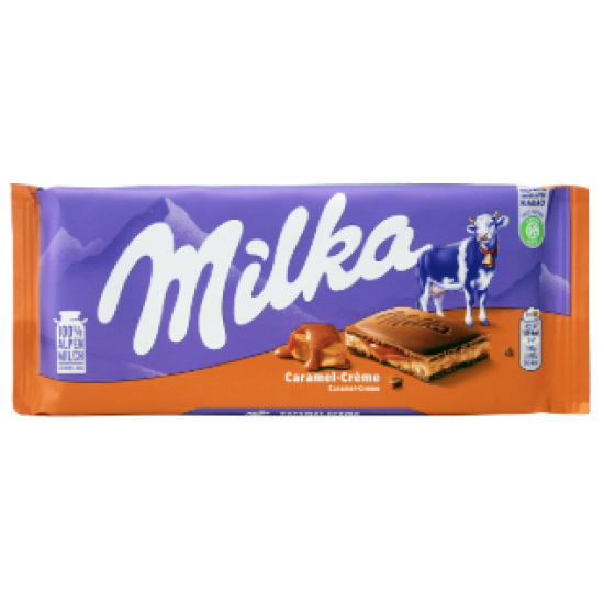 MILKA ΣΟΚΟΛΑΤΑ TOFFEE CARAMEL 100gr - 23